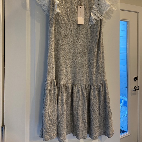 Rebecca Taylor Livy Eyelet Jersey Dress XS - Picture 7 of 12